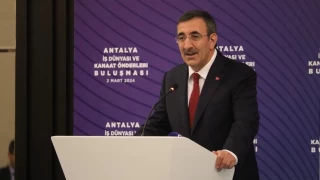 Cevdet Yılmaz İş Dünyası ve Kanaat Önderleri Buluşması'na katıldı