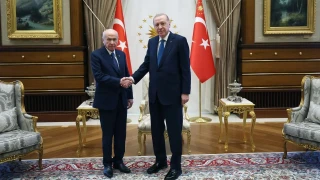 Cumhurba�kan� Erdo�an, Bah�eli'yi kabul etti