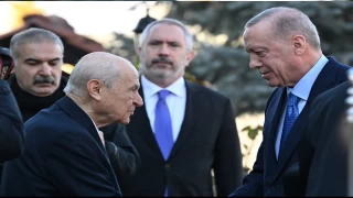 Cumhurbaşkanı Erdoğan, MHP Genel Başkanı Bahçeli ile görüştü