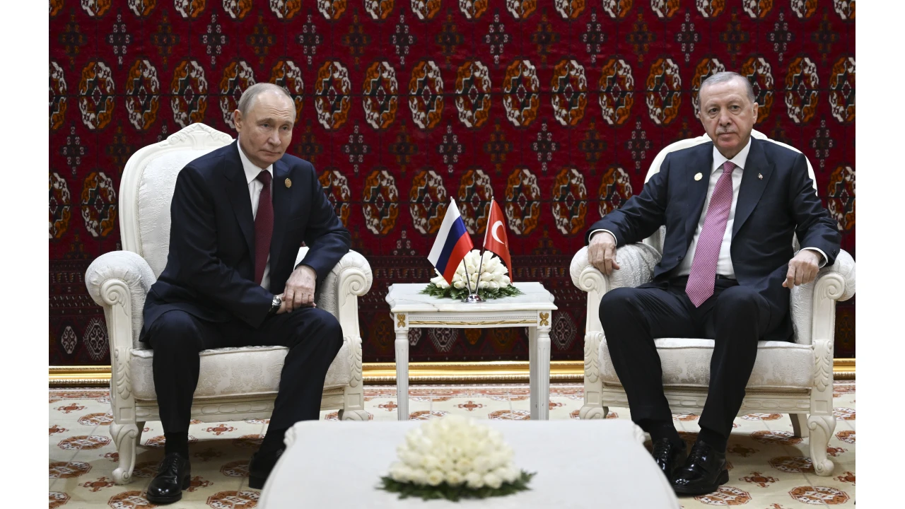 Cumhurbakan Erdoan, Rusya Devlet Bakan Putin ile grt