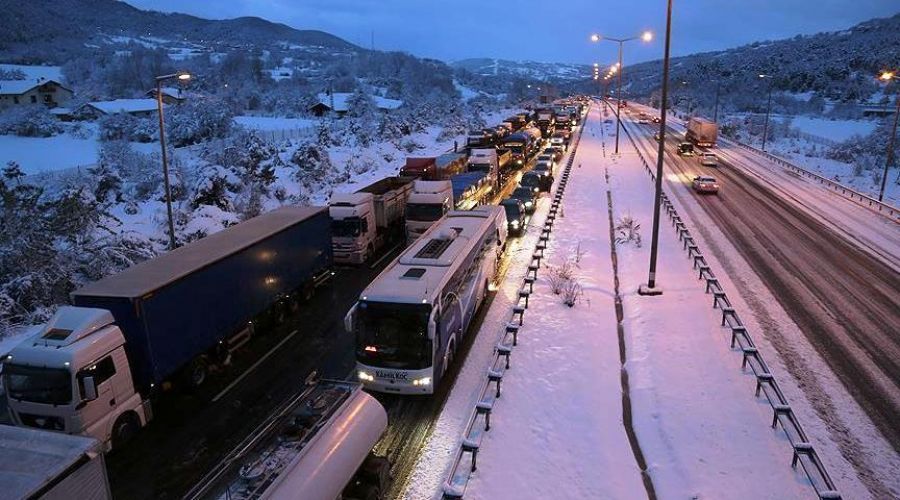 D-100 karayolu ula��ma a��ld�