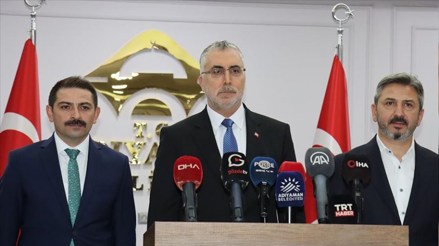 Deprem b�lgesinde 13 bin i� yeri yap�lacak