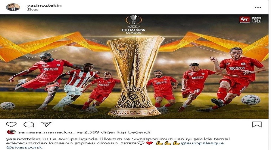 DG Sivassporlu Yasin �ztekin g�ven verdi