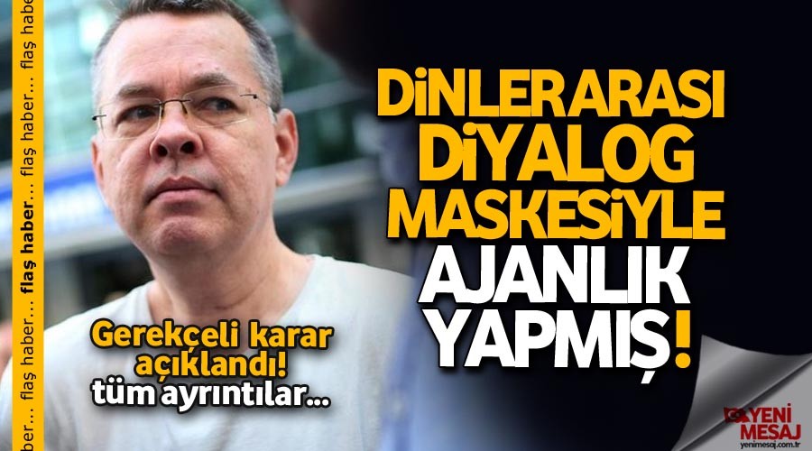 Dinler Arası diyalog maskesiyle ajanlık!