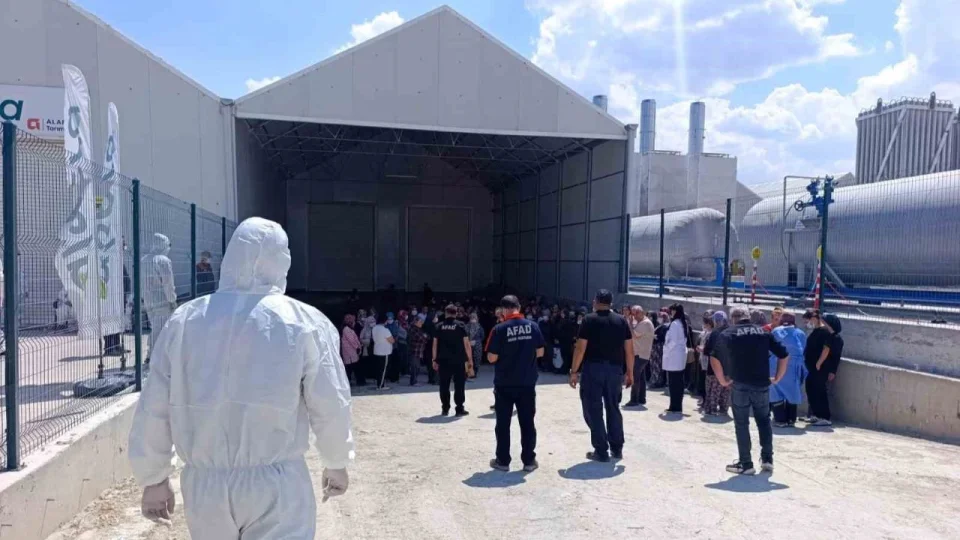 Domates seras�nda 10 ki�i zehirlendi