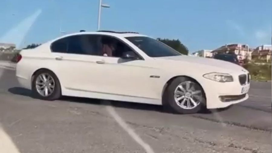 Drift yapan srcye 9 bin lira ceza kesildi