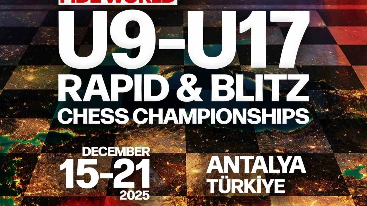 Dünya Hızlı ve Yıldırım Satranç Şampiyonası Türkiye'de