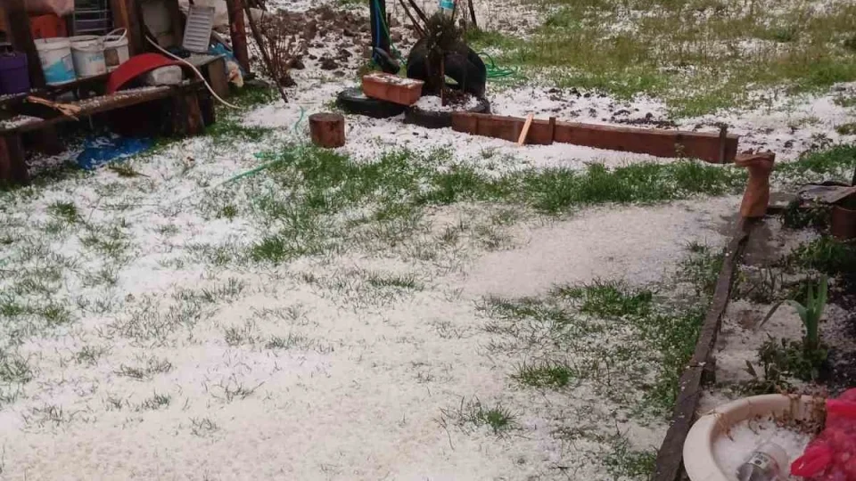 D�zce'nin y�ksek kesimlerinde dolu etkili oldu