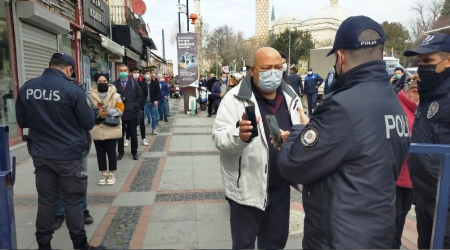 Edirne'de, HES kodu olmayan caddelere giremeyecek