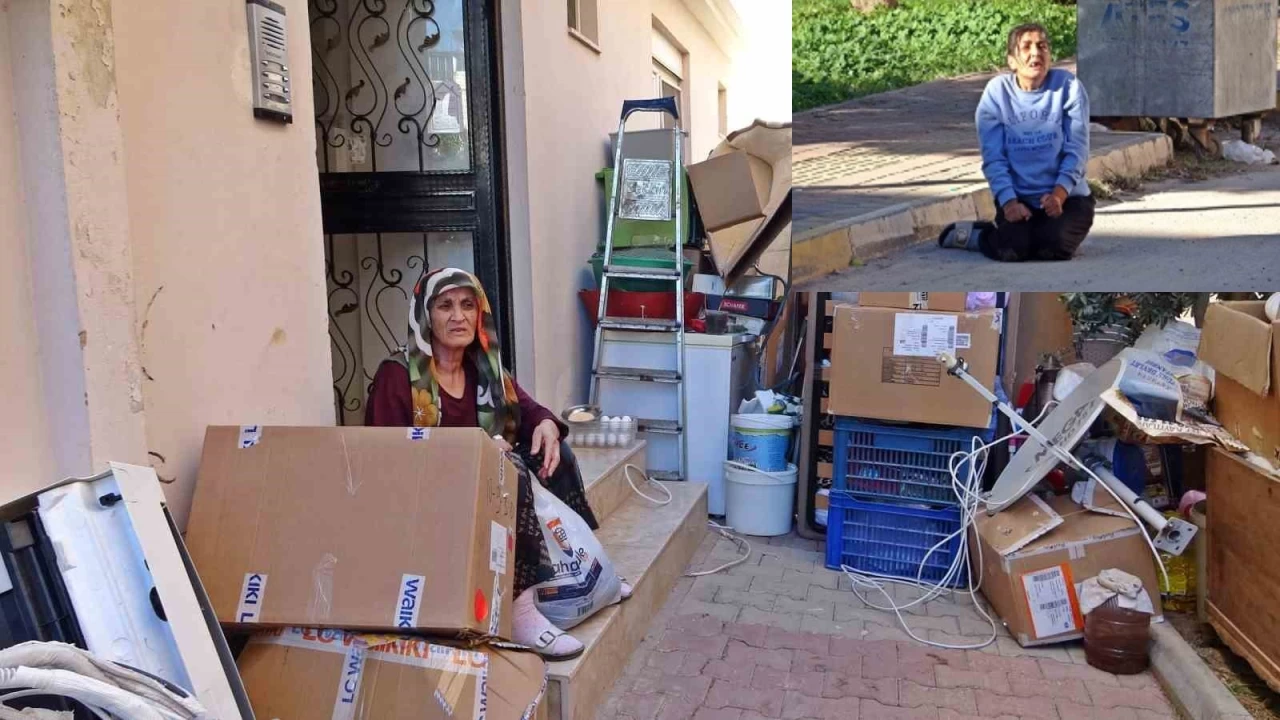 Engelli kızıyla birlikte evinden çıkarılan yaşlı kadın gözyaşlarına boğuldu