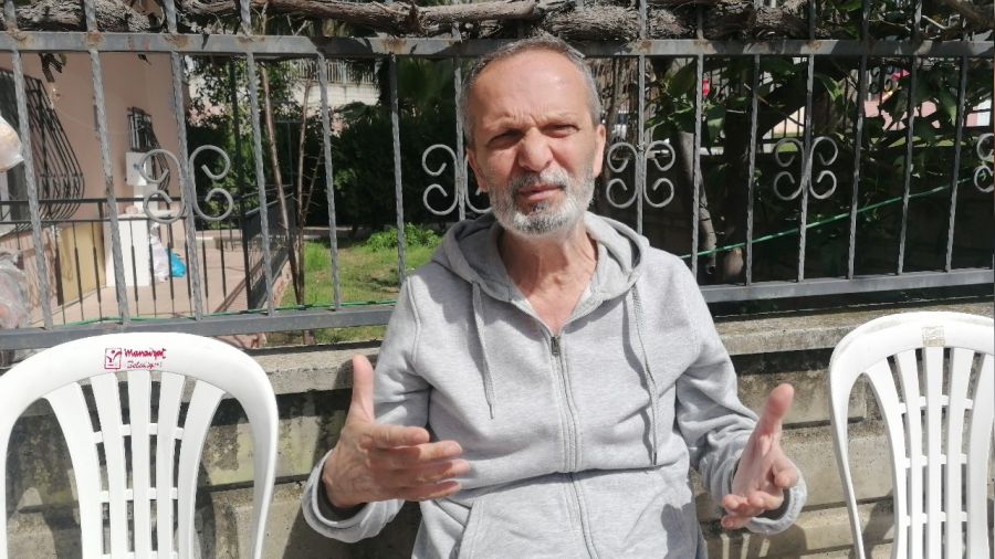'Enkaz alt�nda hi� �mitsizlik ya�amad�m'