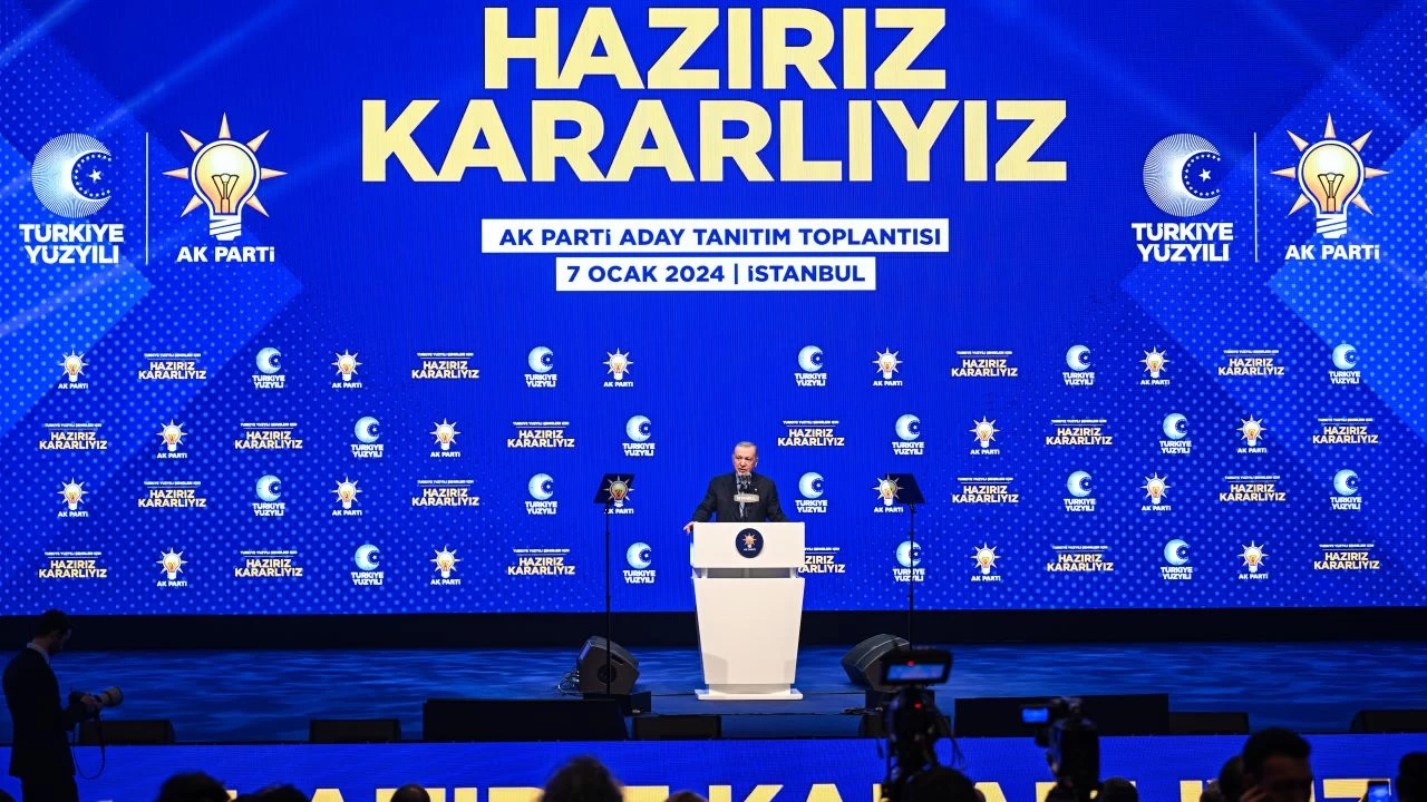 Erdo�an, AK Parti belediye ba�kan adaylar�n� a��klad� 