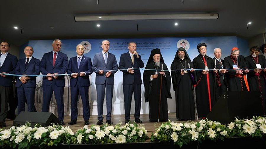 Erdoğan, "La ilahe illallah İbrahim Halilullah' diyerek kilise açtı