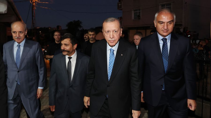 Erdoan muharrem ay iftarnda konutu