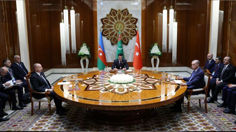 Erdoan: Trkmen gaz Trkiye zerinden Avrupa'ya pazarlanmal