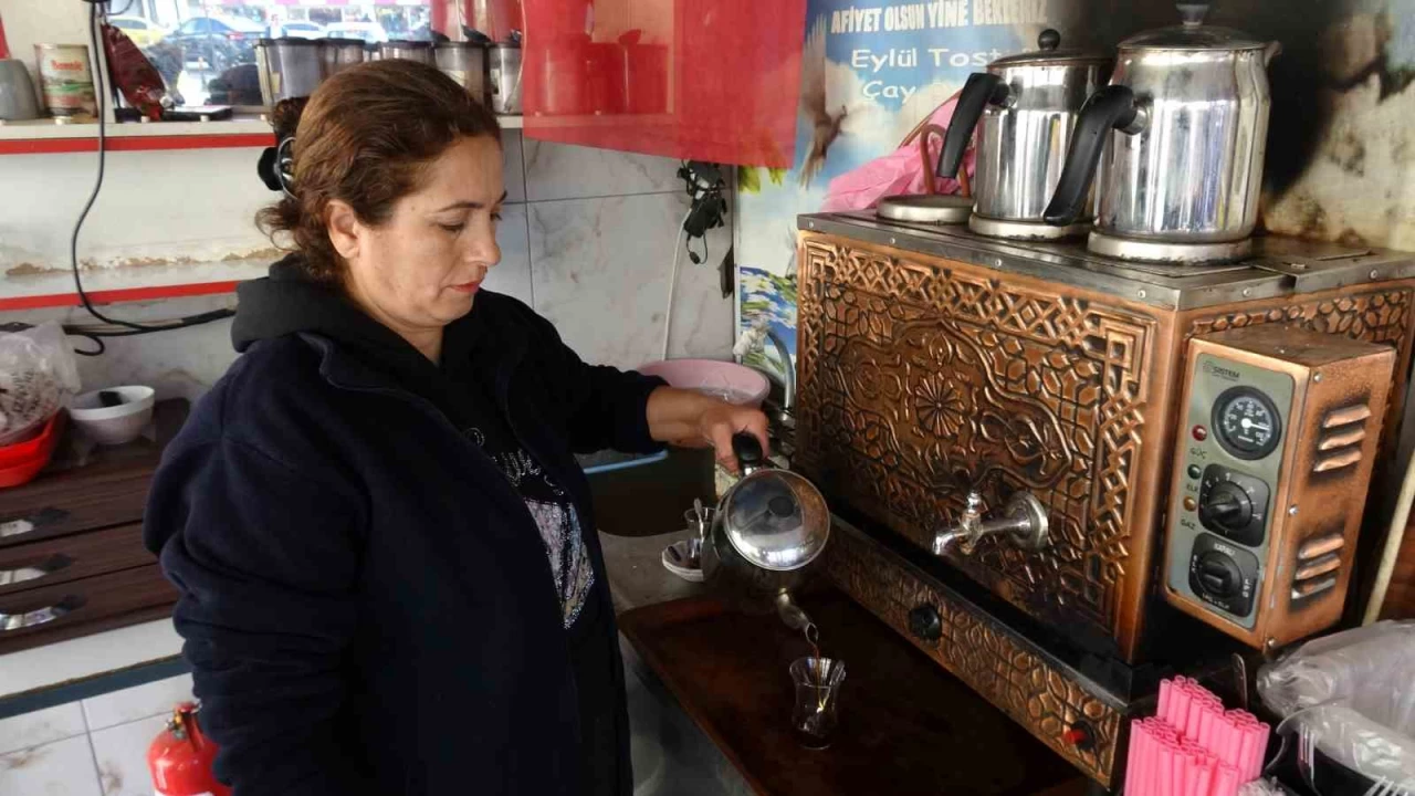 Ei eleman bulamaynca kentin tek kadn aycs oldu