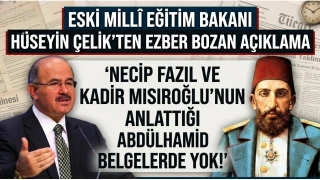 ESK� M�LL� E��T�M BAKANI H�SEY�N �EL�K�TEN EZBER BOZAN A�IKLAMA