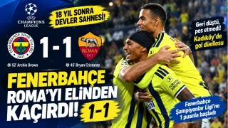 Fenerbahçe, Şampiyonlar Ligi'ne puan ile başladı