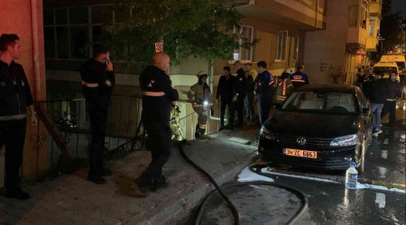 Gaziosmanpaşa'da 4 katlı binada korkutan yangın
