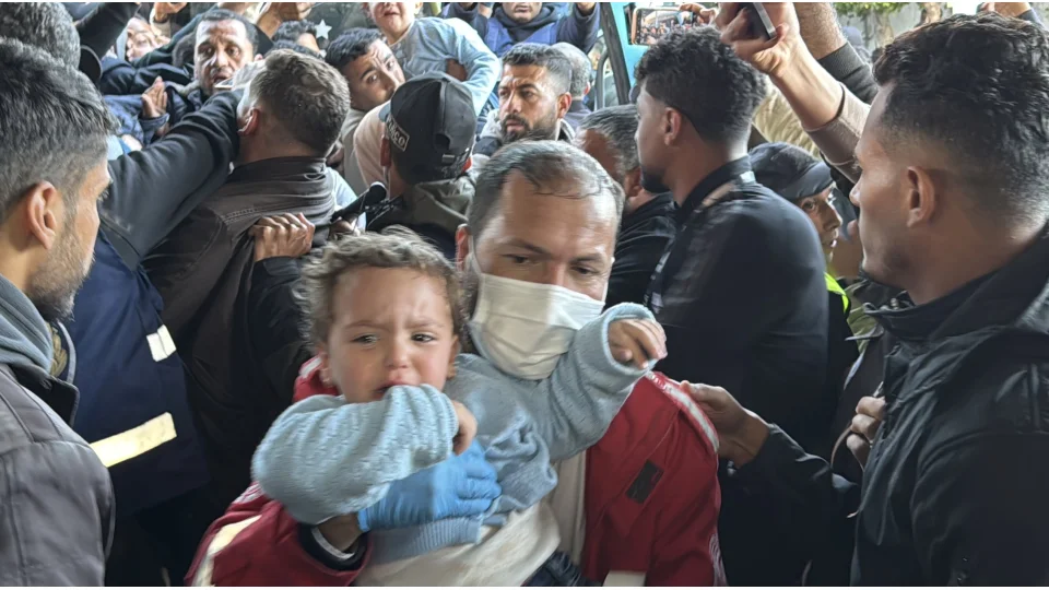 Gazze'de ate�kese ra�men sa�l�k sistemi ��kmek �zere