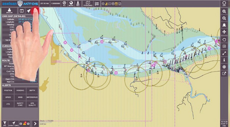 Gemilerin rotasını ASELSAN çizecek