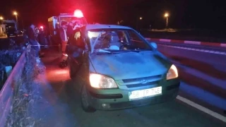 Hac ziyaretine giderken  kaza: 1 �l�, 3 yaral�