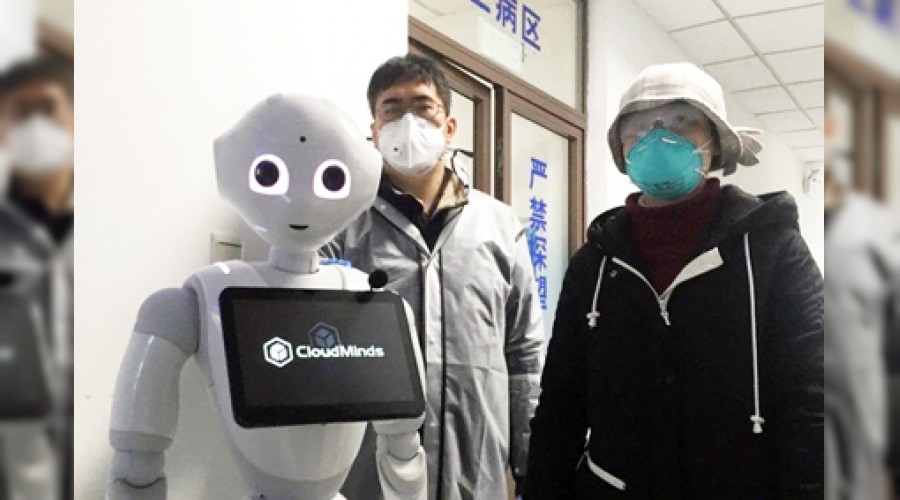 Hafif hastaları robotlar tedavi ediyor