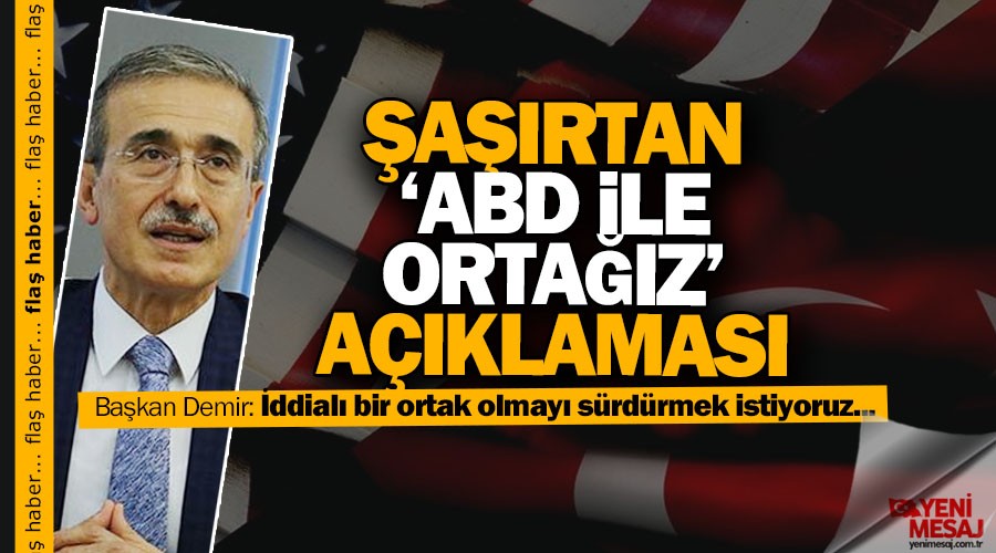 Hâlâ ortağız... İsmail Demir'den şaşırtan açıklama!