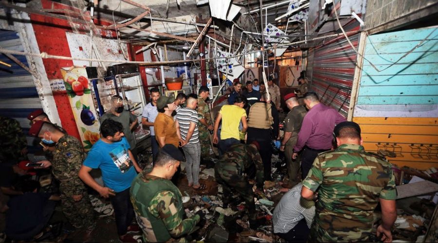 Halk pazar� sald�r�s�n�n failleri yakaland�