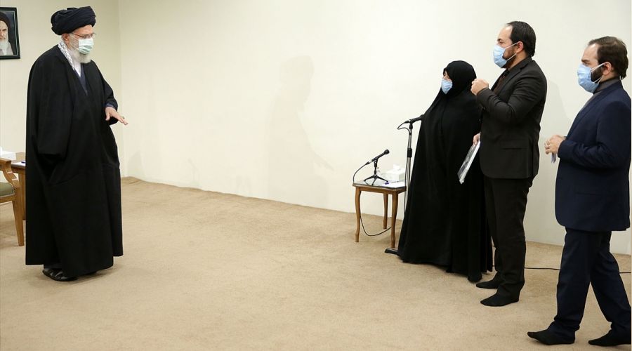 Hamaney, Fahrizade'nin ailesiyle görüştü