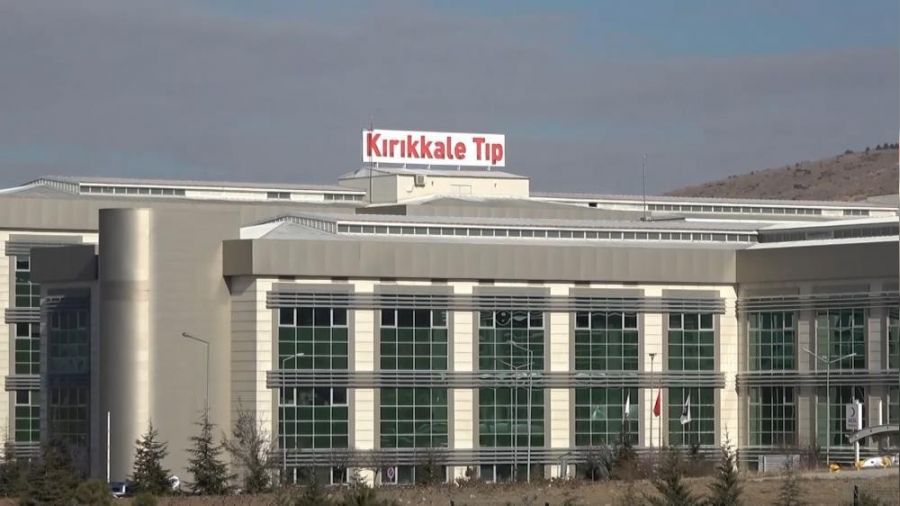 Hastane yemekhanesinde yangın
