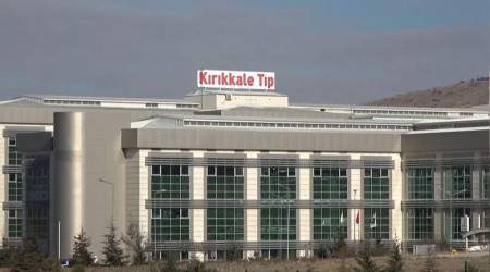 Hastane yemekhanesinde yangın