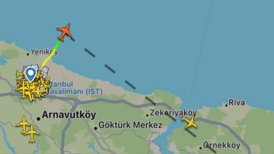 Hatay Havaliman�'na ilk u�u� ger�ekle�ti