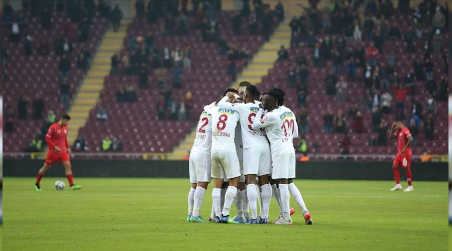 Hatayspor zirve takibini sürdürdü