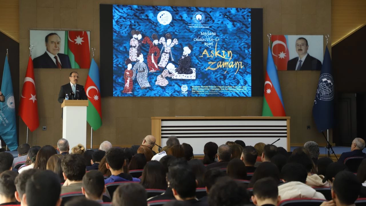 Hazreti Mevlana 750. vuslat yıl dönümünde Bakü'de anıldı