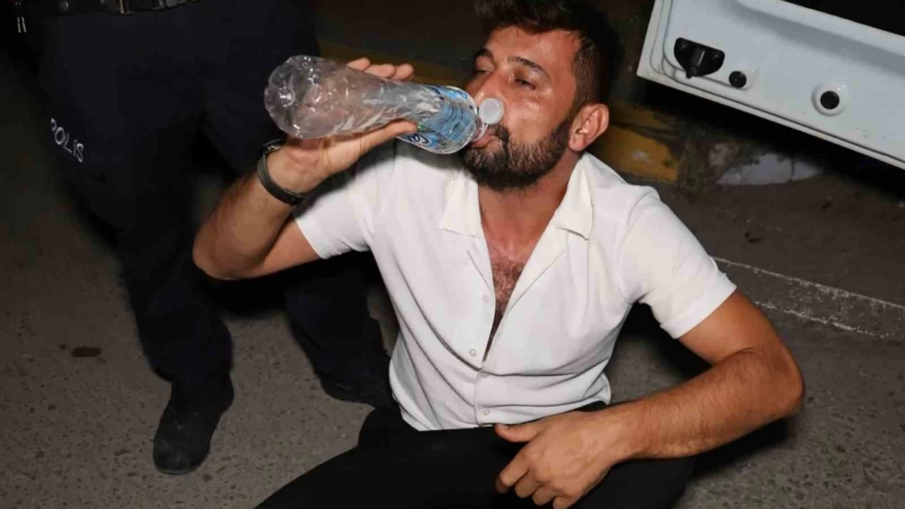 Hem ehliyetsiz hem de alkollü: 'Terörist miyim'