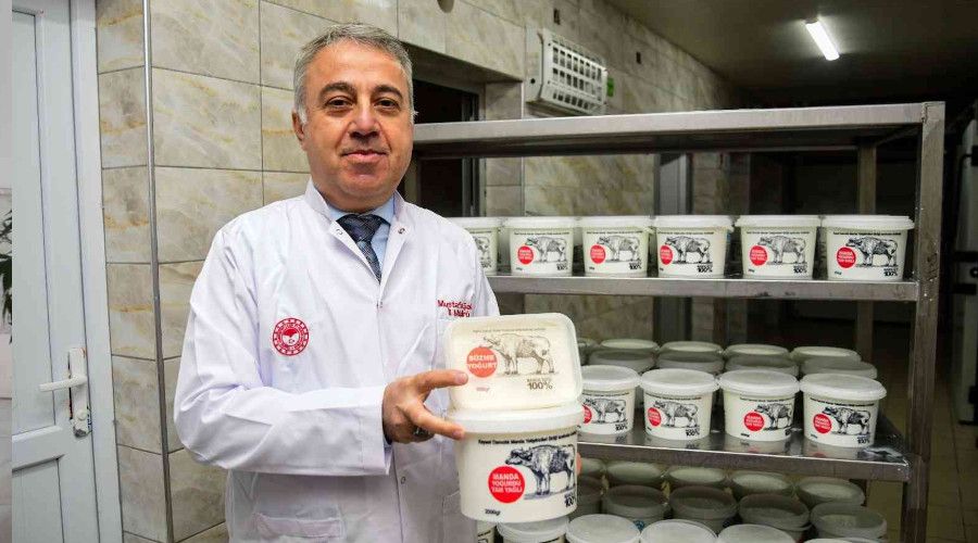 Hürmetçi manda sütü bu tesiste markalaşıyor