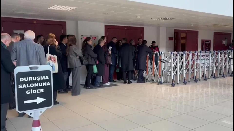 �BB Davas�'n�n be�inci duru�mas� ba�lad�