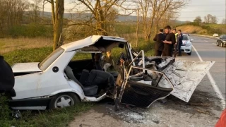 ftar vakti feci kaza: Anne ve ikiz oullarndan biri hayatn kaybetti