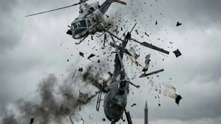 İki helikopter havada çarpıştı: 6 ölü
