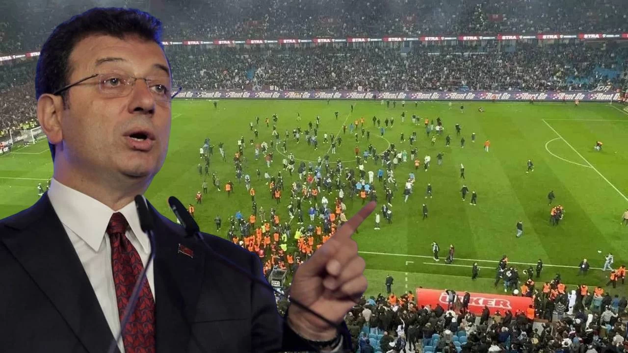 İmamoğlu'ndan Trabzonspor-Fenerbahçe maçında yaşanan olaylar hakkında ilk açıklama