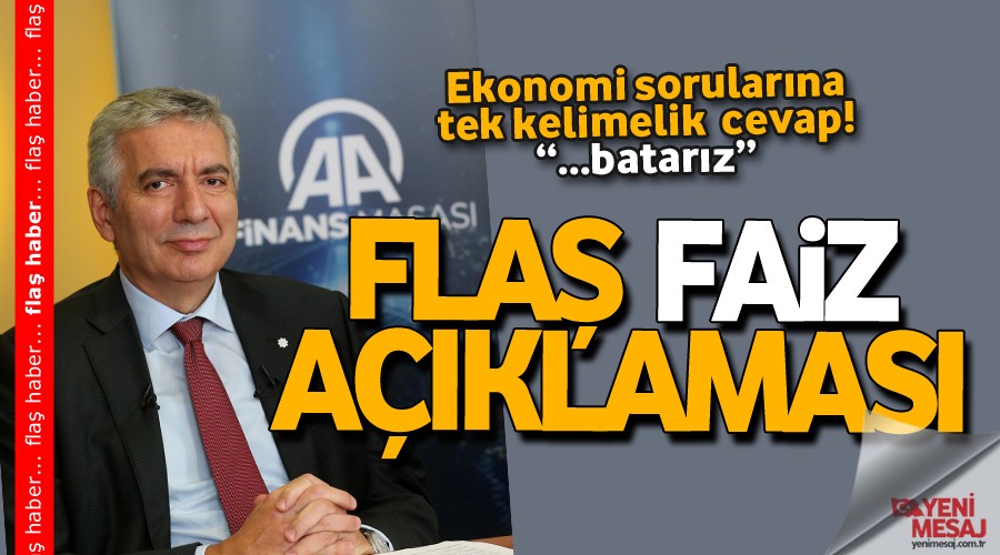 SO Bakan: Bu faiz oranyla batarz