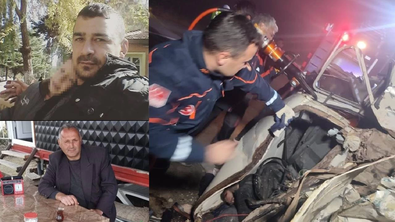 Isparta'da feci kaza: 2 ölü, 2 yaralı