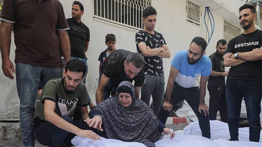 İsrail saldırılarında Gazze'deki can kaybı 2 bin 450'ye yükseldi