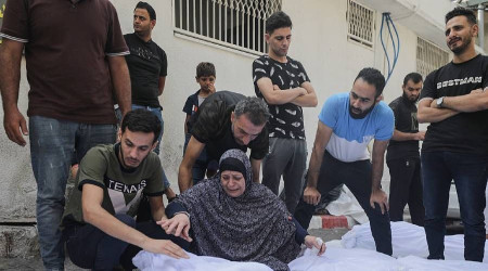 İsrail saldırılarında Gazze'deki can kaybı 2 bin 450'ye yükseldi