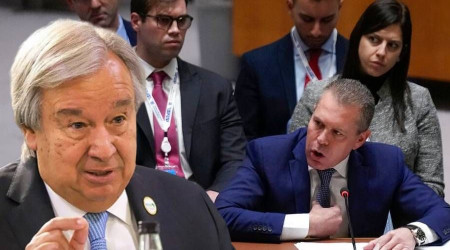 srail, 'Savan bile kurallar var' diyen BM Genel Sekreteri Guterres'in istifasn istedi