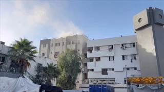 İsrail, Şifa Hastanesi yerleşkesinin bir kısmını havaya uçurdu