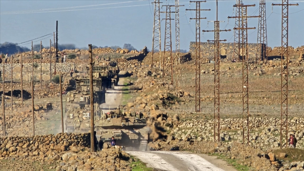 �srail Suriye'deki i�galini geni�letiyor