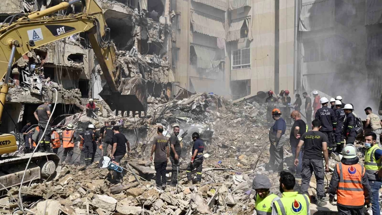 İsrail'in Beyrut saldırısında can kaybı 45'e yükseldi