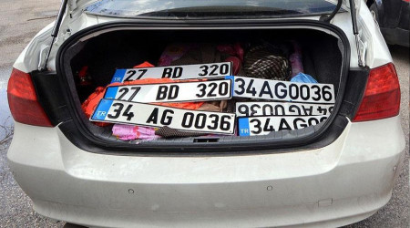 İstanbul'da sahte plaka operasyonu: 19 şüpheli yakalandı